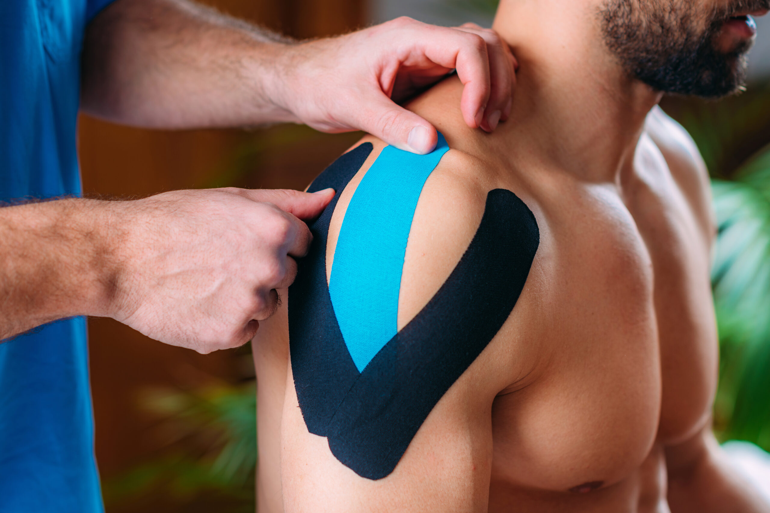Kinesio taping