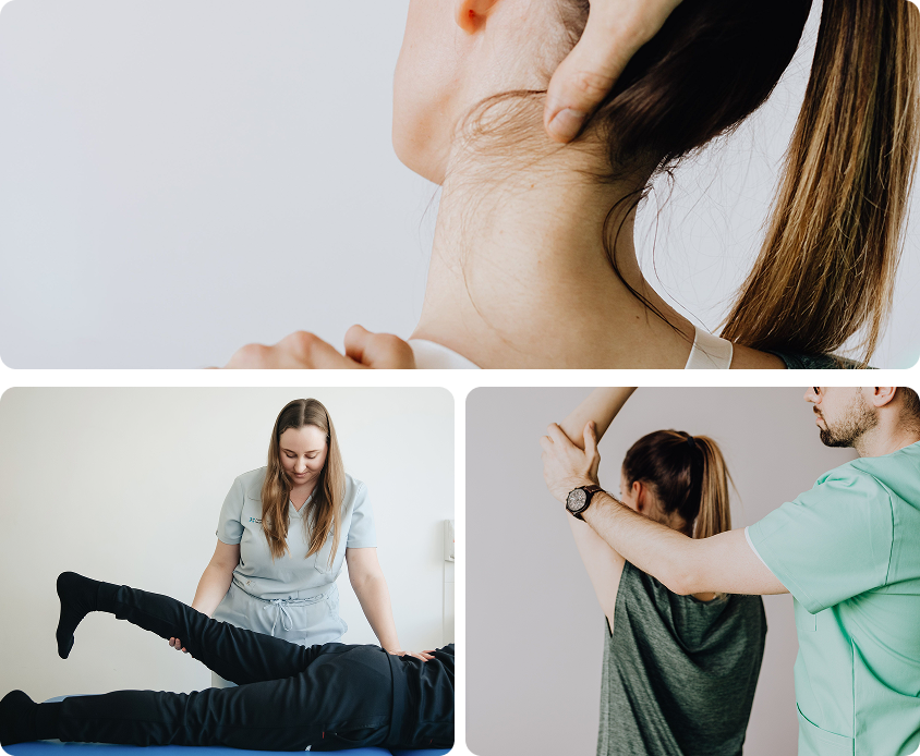 Kinesio Taping shoulder application
